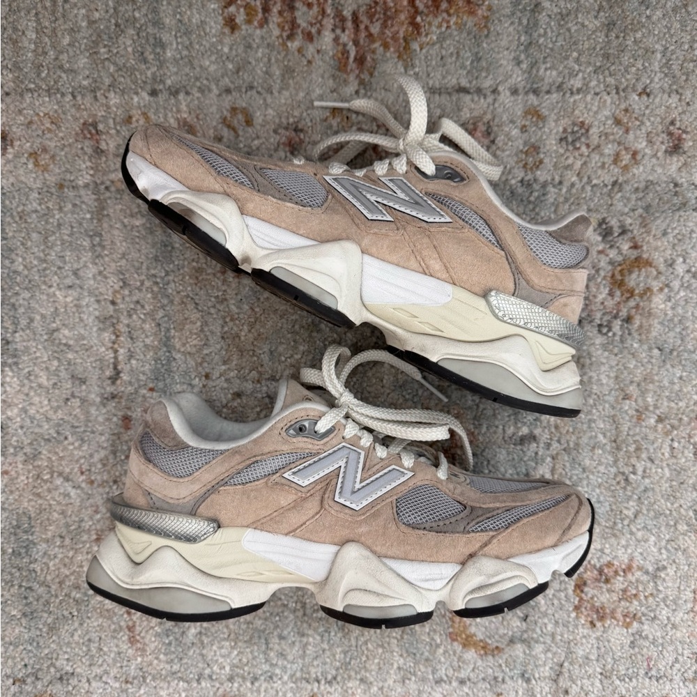 New Balance 9060 Sneakers Beige and Grey